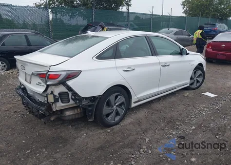 2016 Hyundai Sonata Plug-In Hybrid из США, поврежденный, VIN KMHE14L21GA022368